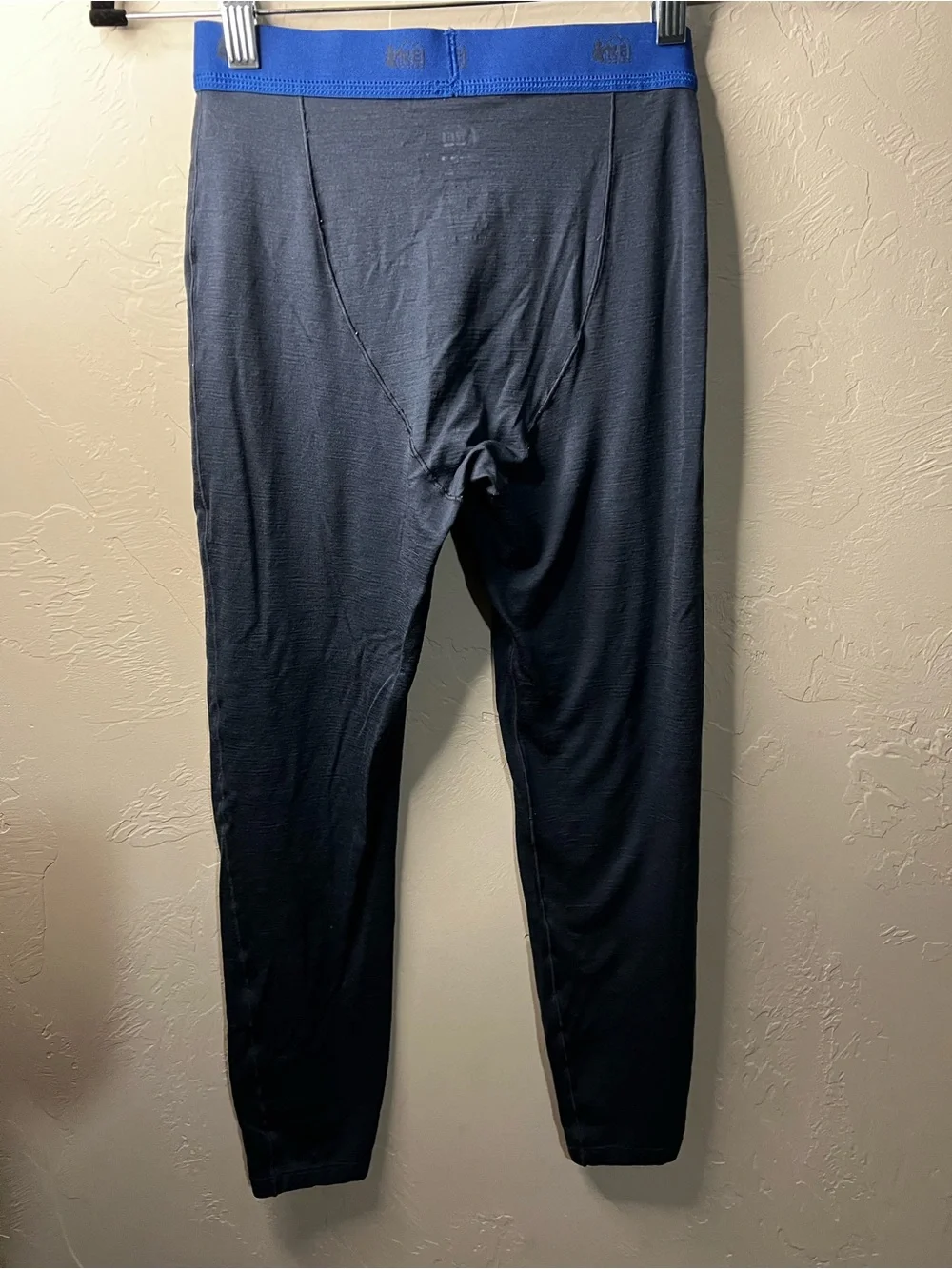 REI Co-op Boys Base Layer Performance Leggings Pants Blue Outdoor
